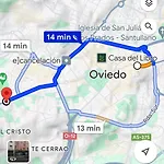 Apartman Vistas Monte Naranco Con Parking 5euros Al Dia
