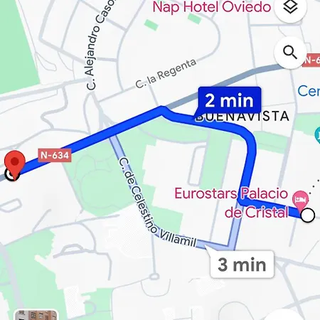 Vistas Monte Naranco Con Parking 5euros Al Dia Oviedo