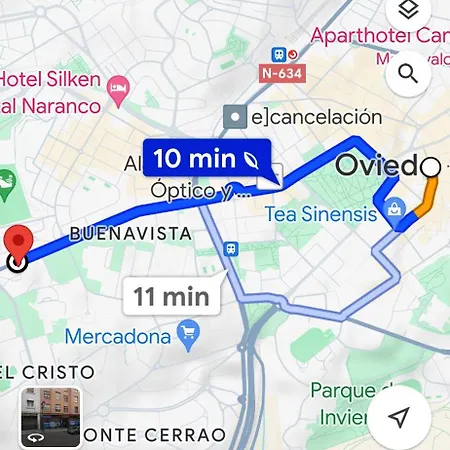 Vistas Monte Naranco Con Parking 5euros Al Dia アパート