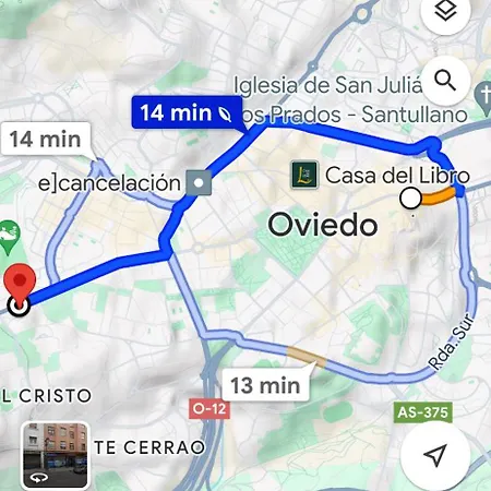 Apartamento Vistas Monte Naranco Con Parking 5euros Al Dia