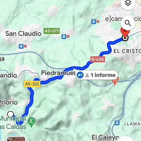 Apartamento Vistas Monte Naranco Con Parking 5euros Al Dia